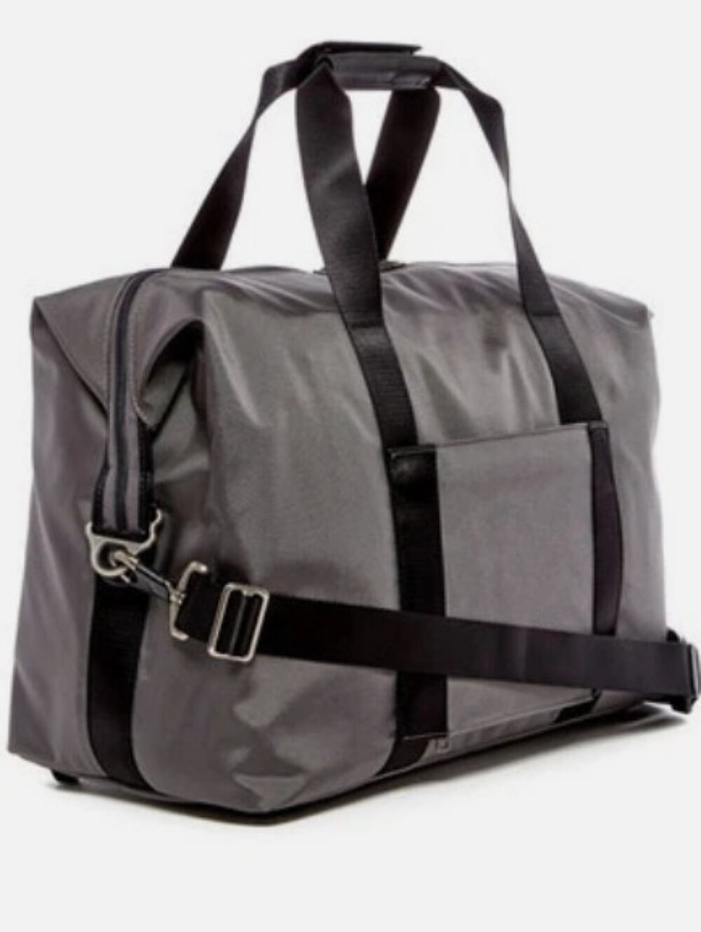 Tumi Alpha 2 Greny Small Nylon Duffel Bag with Black Straps